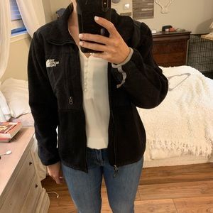 Fleece north face zip up